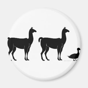 Lama, Lama, Ente Magnet