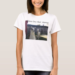 Lama-Liebe ihre Mütter T-Shirt