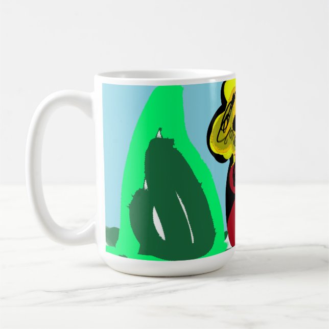 Lama Liebe  Kaffeetasse (Links)
