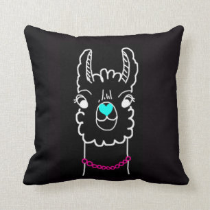 Lama-Liebe-Kissen Kissen