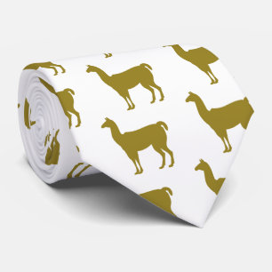 Lama Llamasn Bauernhof Krawatte