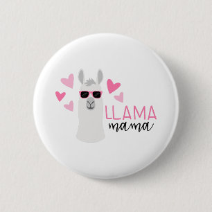 Lama Mama Button