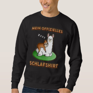Lama, mein Offizieller Schlaf-Schlaf Sweatshirt