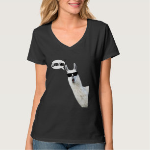 Lama Mia mit Sonnenbrille Cool Llama Pun T-Shirt