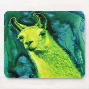 Lama Mousepad - "Llemon-Llime Lama "