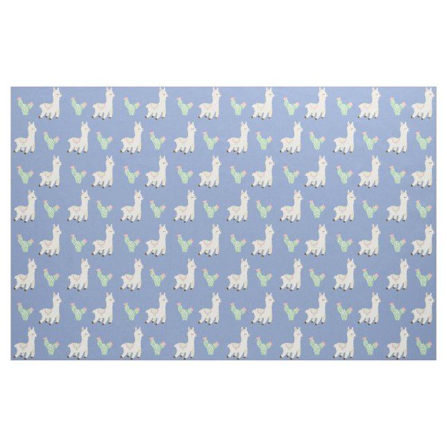 Lama-Muster Stoff (Fat Quarter (45,7 x 55,9 cm))