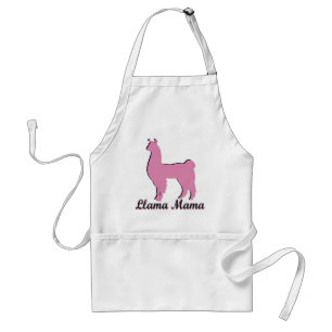 Lama-Mutter Schürze