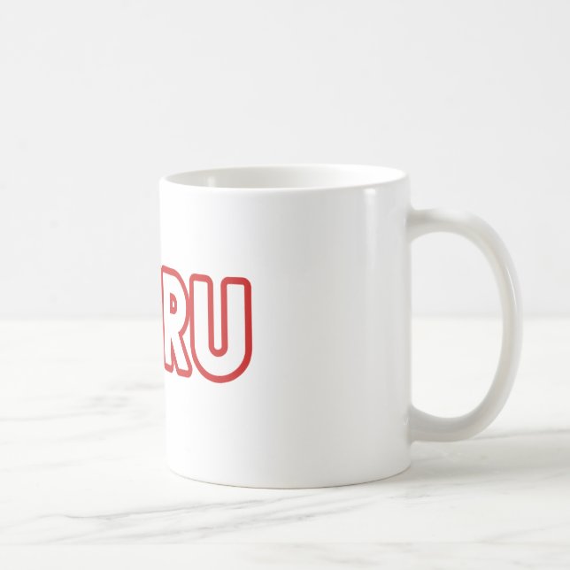 Lama-Peru-Tasse Kaffeetasse (Rechts)