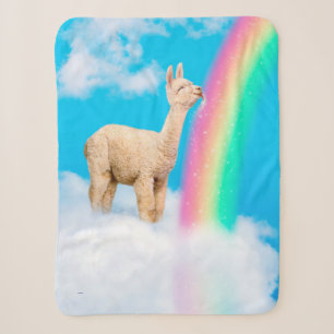 Lama-Regenbogen Sherpadecke