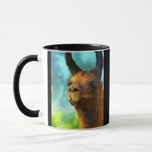 Lama-sammelbare Kunst-Kaffee-Tasse Tasse