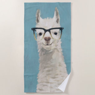Lama-Spezifikt. - Quadrat Strandtuch