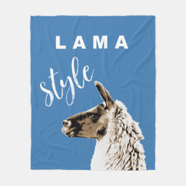 Lama Style Fleecedecke