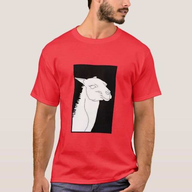 Lama T-Shirt (Vorderseite)