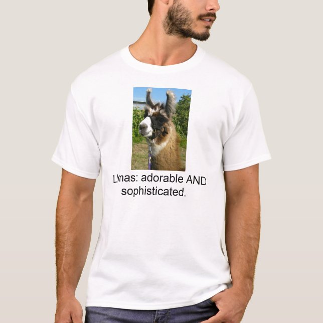 Lama-T - Shirt (Vorderseite)