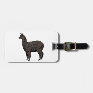 Lama-Tagträume Gepäckanhänger