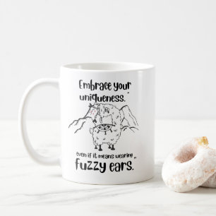 Lama-Zitat Kaffeetasse