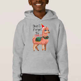 Lama zu Weihnachten Hoodie