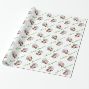 LaMancha Goat Weihnachtswrapping Paper Geschenkpapier