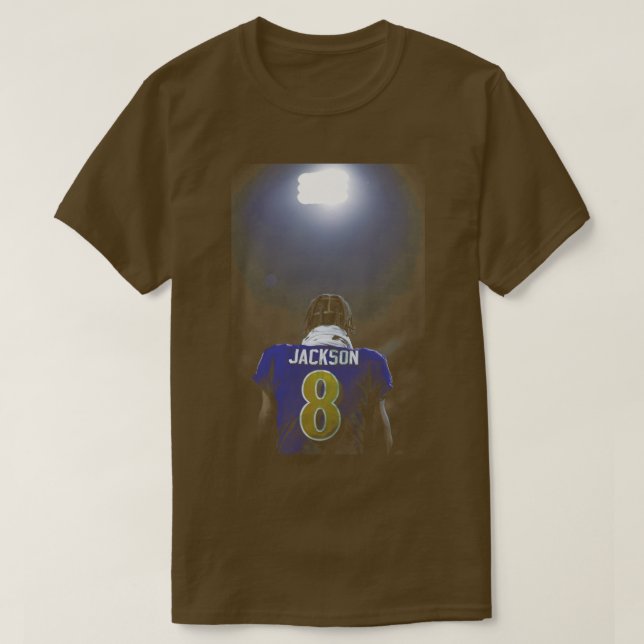 Lamar Jackson 1 T-Shirt (Design vorne)