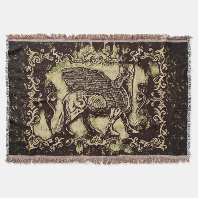 Lamassu Classic Throw Blanket Decke (Vorderseite)