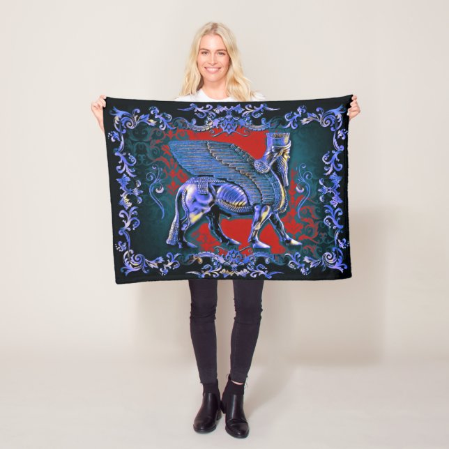 Lamassu Fleece Blanket (Beispiel)