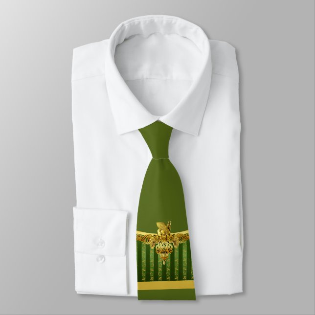 Lamassu Gold Neck Tie Krawatte (Gebunden)