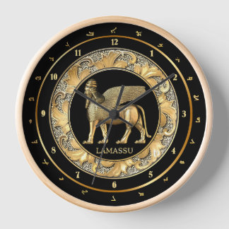 Lamassu Wall Clock Uhr