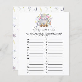 Lamb - Baby name race game