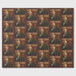 Lamb Cooke Album: eine Parodie Geschenkpapier