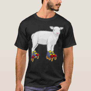 Lamb-Inline-Skaten-Roller-Skate T-Shirt