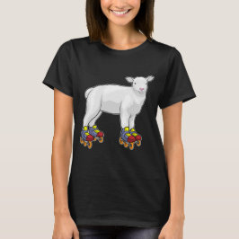 Lamb-Inline-Skaten-Roller-Skate T-Shirt