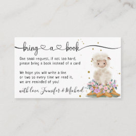 Lamb Schafe Buch holen Begleitkarte