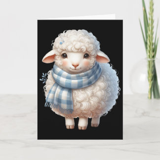 Lamb Sheep Easter Lamb Easter Shepherd Gifts Karte