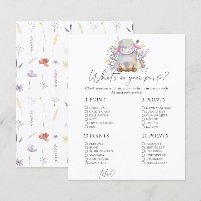 Lamb - Was ist in deinem Handyspiel? (Vorne/Hinten)