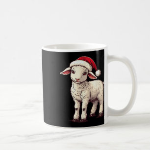 Lamb Weihnachtsmannmütze Funny Framer Lamb Lover X Kaffeetasse