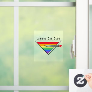 Lambda Car Club Logo-Fensteraufkleber Fensteraufkleber