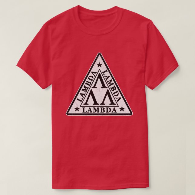 Lambda Lambda Lambda T-Shirt (Design vorne)