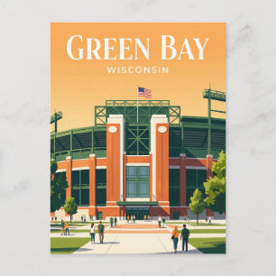 Lambeau Field USA Postkarte