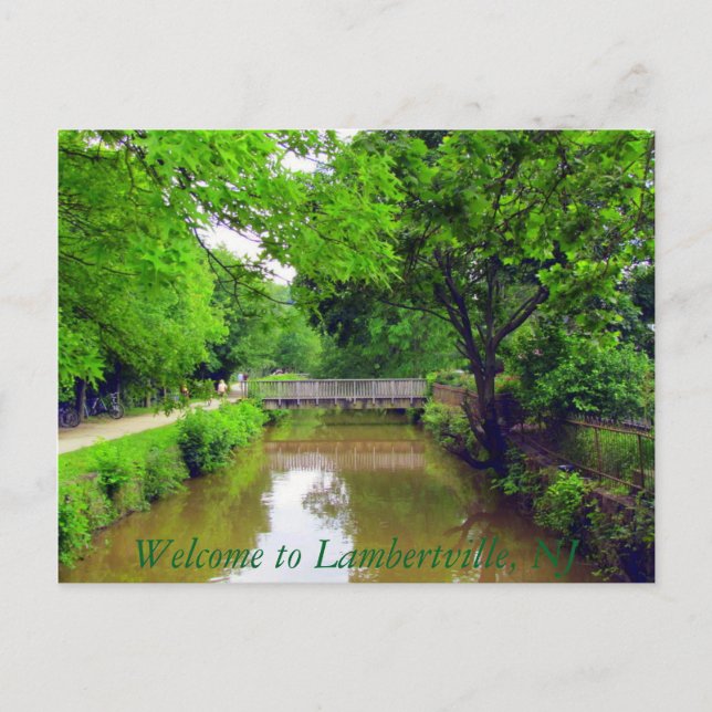 Lambertville Postcard Postkarte (Vorderseite)