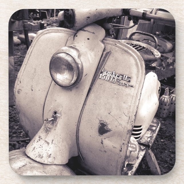 Lambretta 150 ld getränkeuntersetzer (Vorderseite)