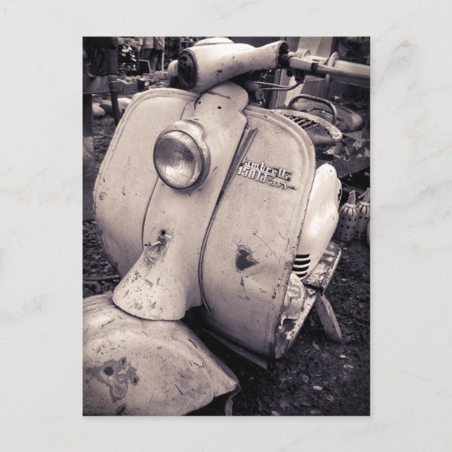 Lambretta 150 ld postkarte (Vorderseite)