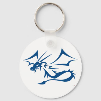 Lambton der Blaue Drache Schlüsselanhänger