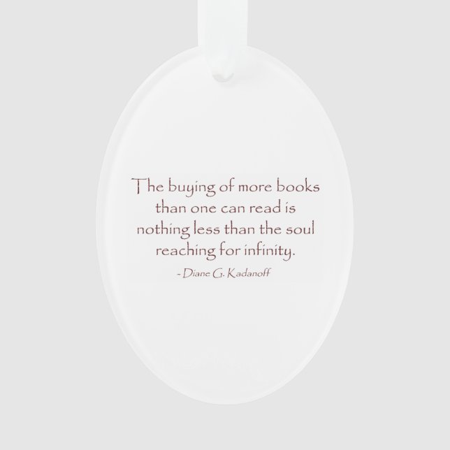 L'âme atteignant pour l'infini (devant)