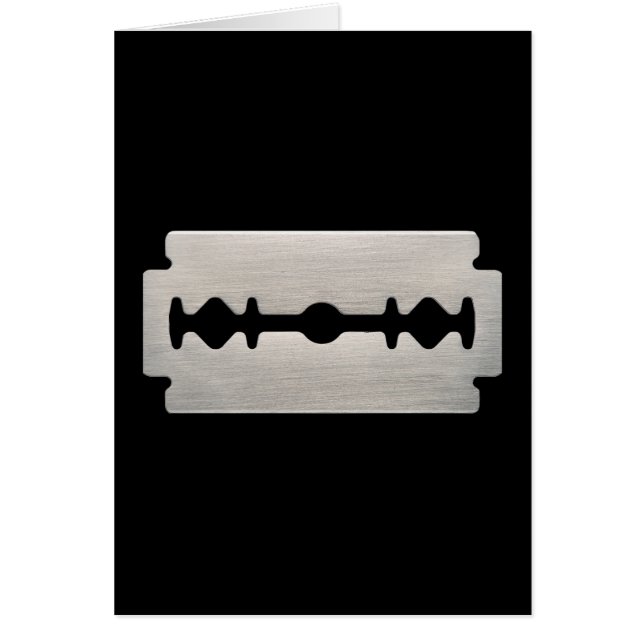 LAME DE RASOIR DE ROCKER PUNK (Devant)