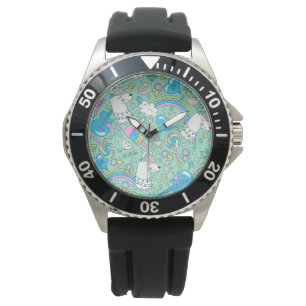 Lamellenmuster 2 armbanduhr