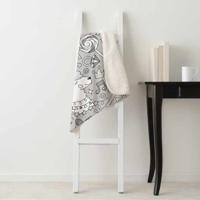 Lamellenmuster 4 sherpadecke (Beispiel)