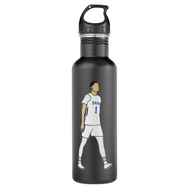 Lamelo Ball - Spire Basketball Edelstahlflasche (Vorderseite)