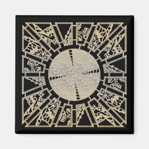 Lament-Platte 1 (Messing) Magnet