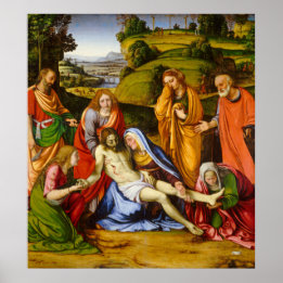 Lamentation - Andrea Solario Affiche d'art fine