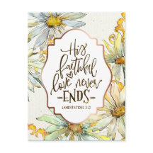 Lamentations 3:22 His Faithful Love Never Ends